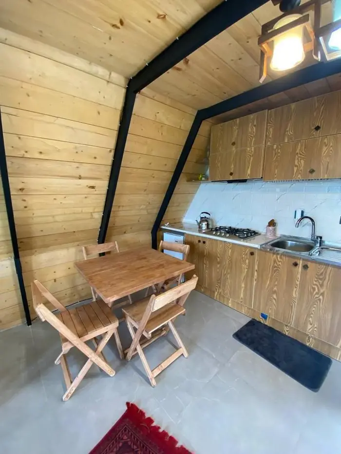 کلبه دوخوابه سبز مهروماه