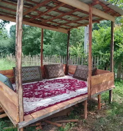 کلبه یک خوابه چوبی اسکندری تاسکوه