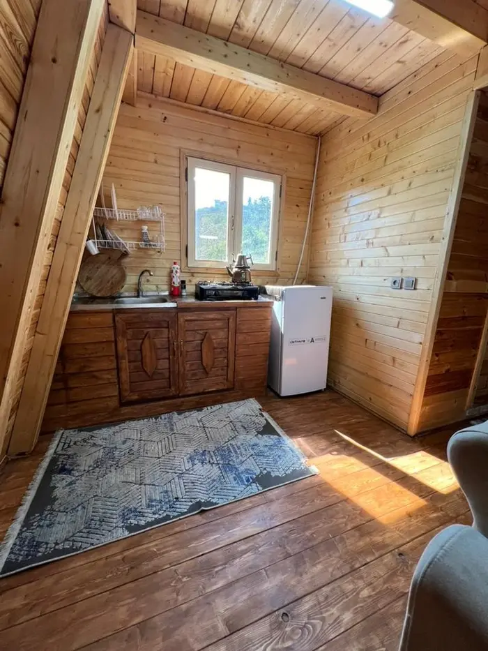 کلبه فلت جکوزی دار جنگلی احمدی