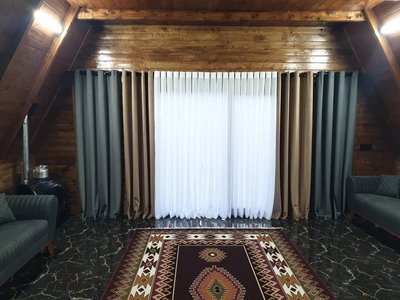 کلبه یک خوابه جکوزی دار سوئیسی سور