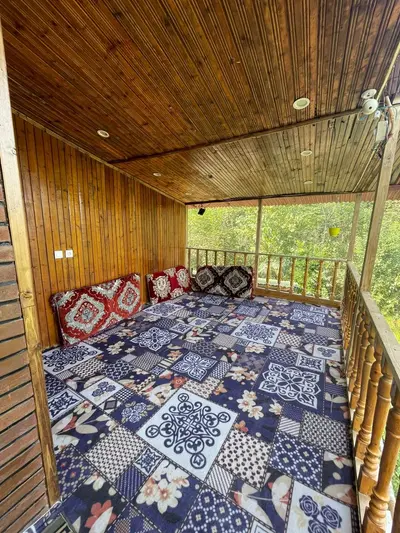 کلبه دوخوابه جنگلی ماهان 3