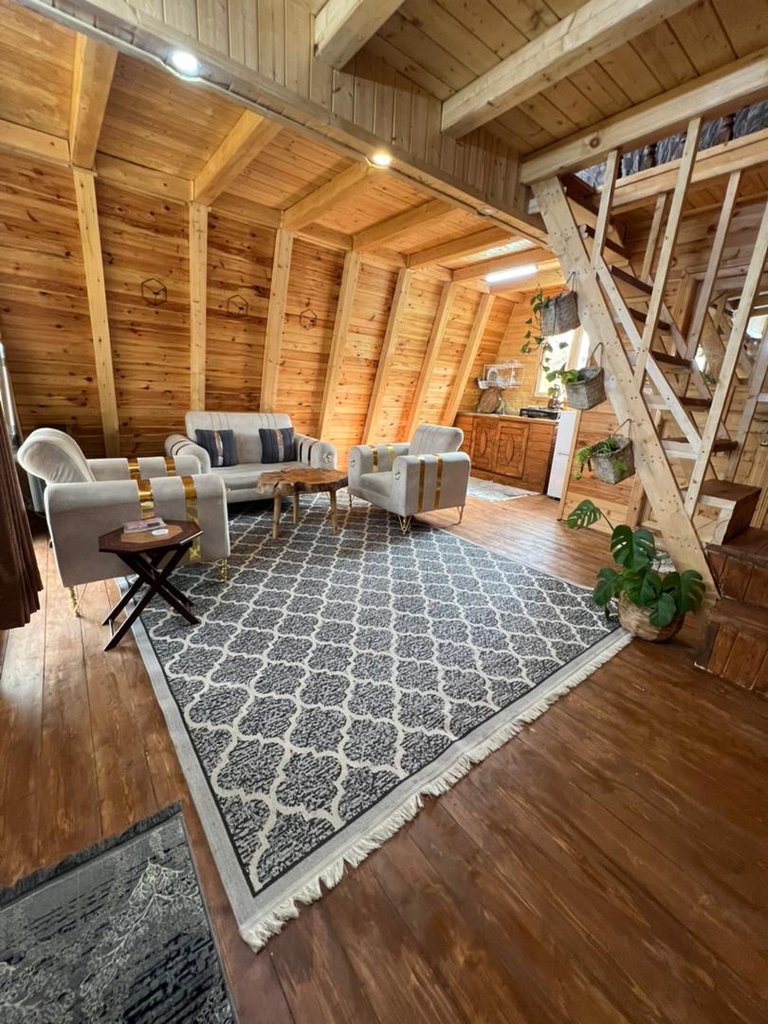 کلبه فلت جکوزی دار جنگلی احمدی