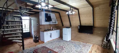 کلبه دوخوابه سوئیسی جکوزی دار نگین