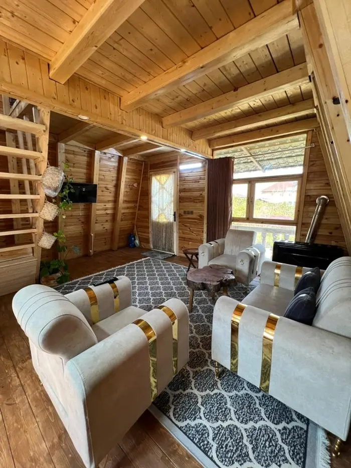 کلبه فلت جکوزی دار جنگلی احمدی