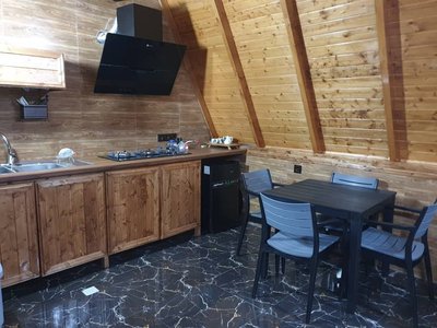 کلبه یک خوابه جکوزی دار سوئیسی سور