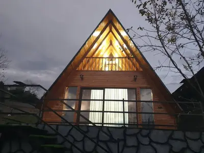 کلبه یک خوابه جکوزی دار سوئیسی سور