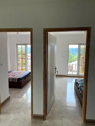 ویلا دوخوابه جنگلی استخردار آبگرم باقری