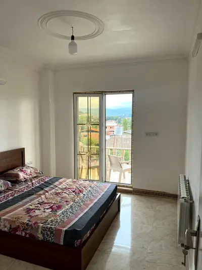 ویلا دوخوابه جنگلی استخردار آبگرم باقری