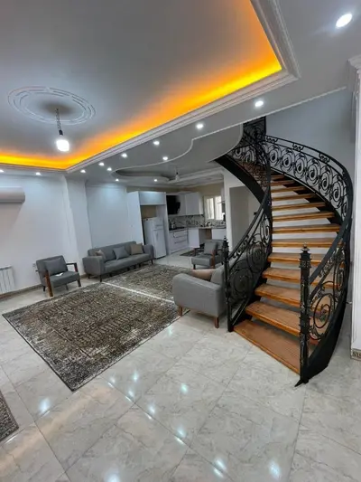 ویلا دوخوابه جنگلی استخردار آبگرم باقری