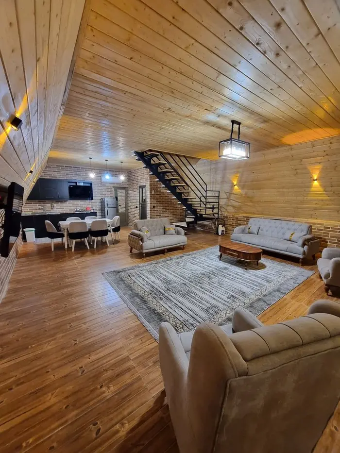 کلبه دوخوابه دوبلکس سوئیسی جکوزی دار اشکان 3