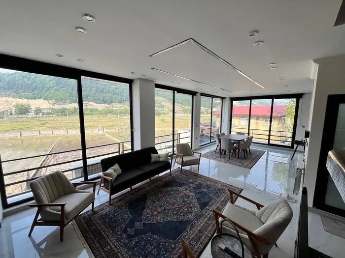 ویلا سه خوابه تریپلکس استخردار چهارفصل چشم شب - نشیمن اصلی