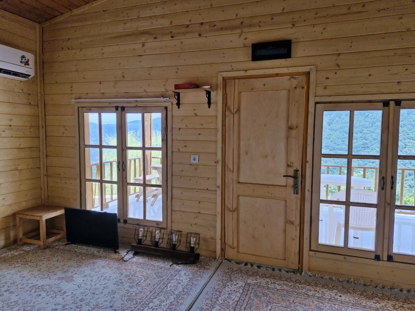 یک خوابه چوبی افرا 2