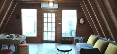 کلبه یک خوابه چوبی رز