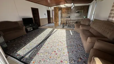 کلبه دوخوابه جنگلی جکوزی دار تی تی