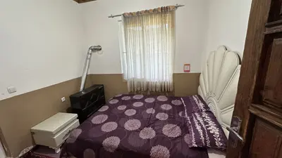 کلبه دوخوابه جنگلی جکوزی دار تی تی