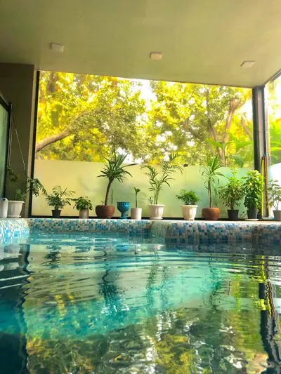 ویلا یک خوابه استخردار آبگرم منصوری