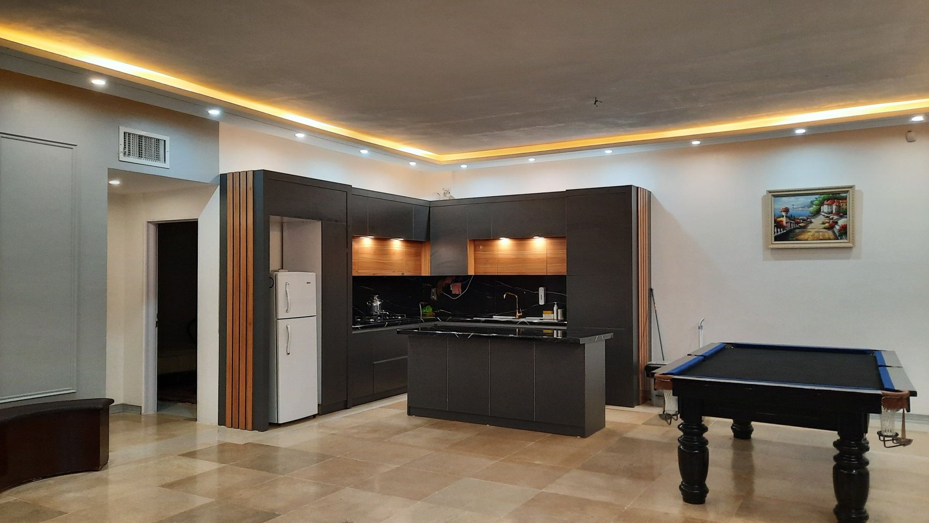 ویلا دوخوابه استخردار آبگرم عمارت الف