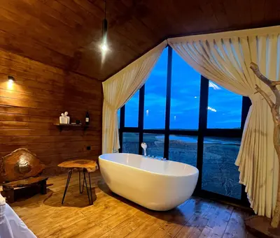 کلبه فلت جنگلی دیدار