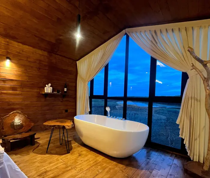 کلبه فلت جنگلی دیدار