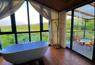 کلبه فلت جنگلی دیدار