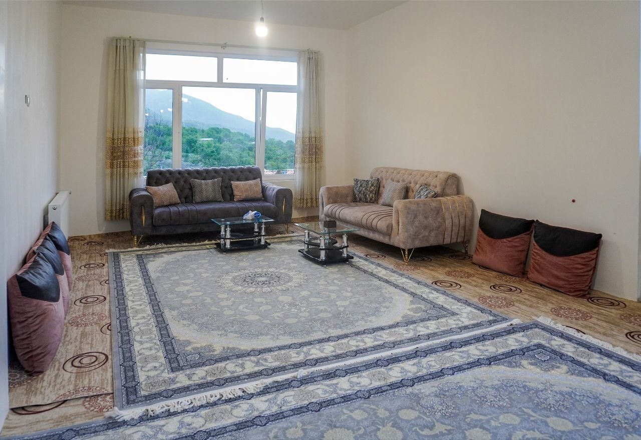 ویلا دوخوابه بابا شهریار - پذیرایی طبقه۱