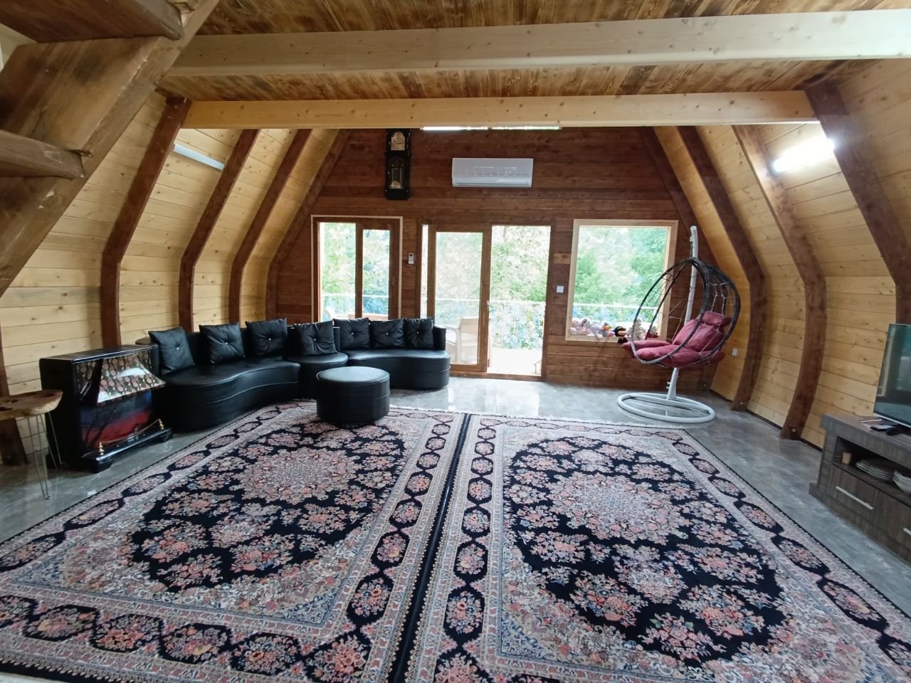 کلبه دوخوابه سوئیسی دوبلکس خان عمو