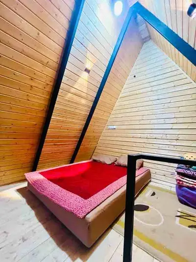 کلبه کلبه جنگلی بام 6