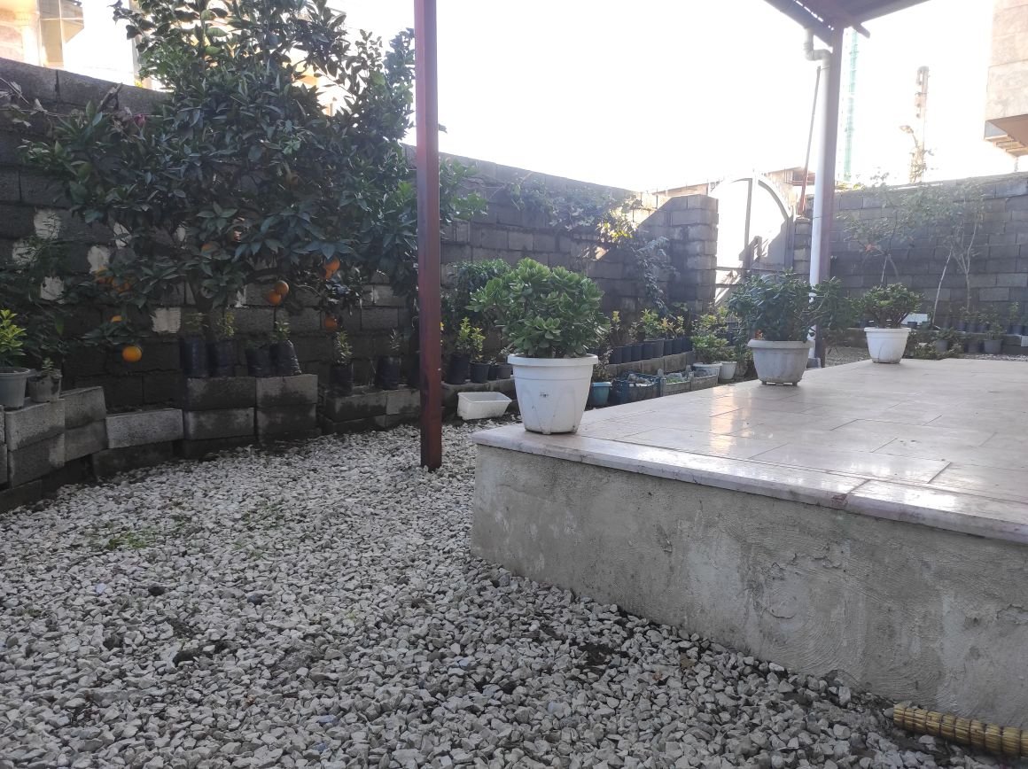 سوئیت یک خوابه باران شمالی - حیاط ویلا