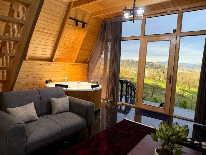 کلبه دوخوابه جکوزی دار دیاکو 1