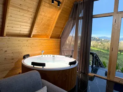 کلبه دوخوابه جکوزی دار دیاکو 1