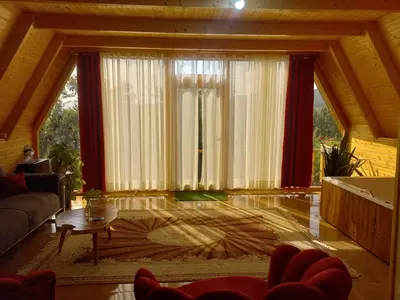 کلبه یک خوابه سوئیسی جکوزی دار دیاکو