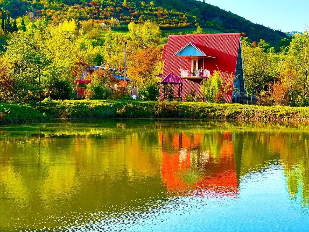 دوخوابه سوئیسی جکوزی دار دریاچه