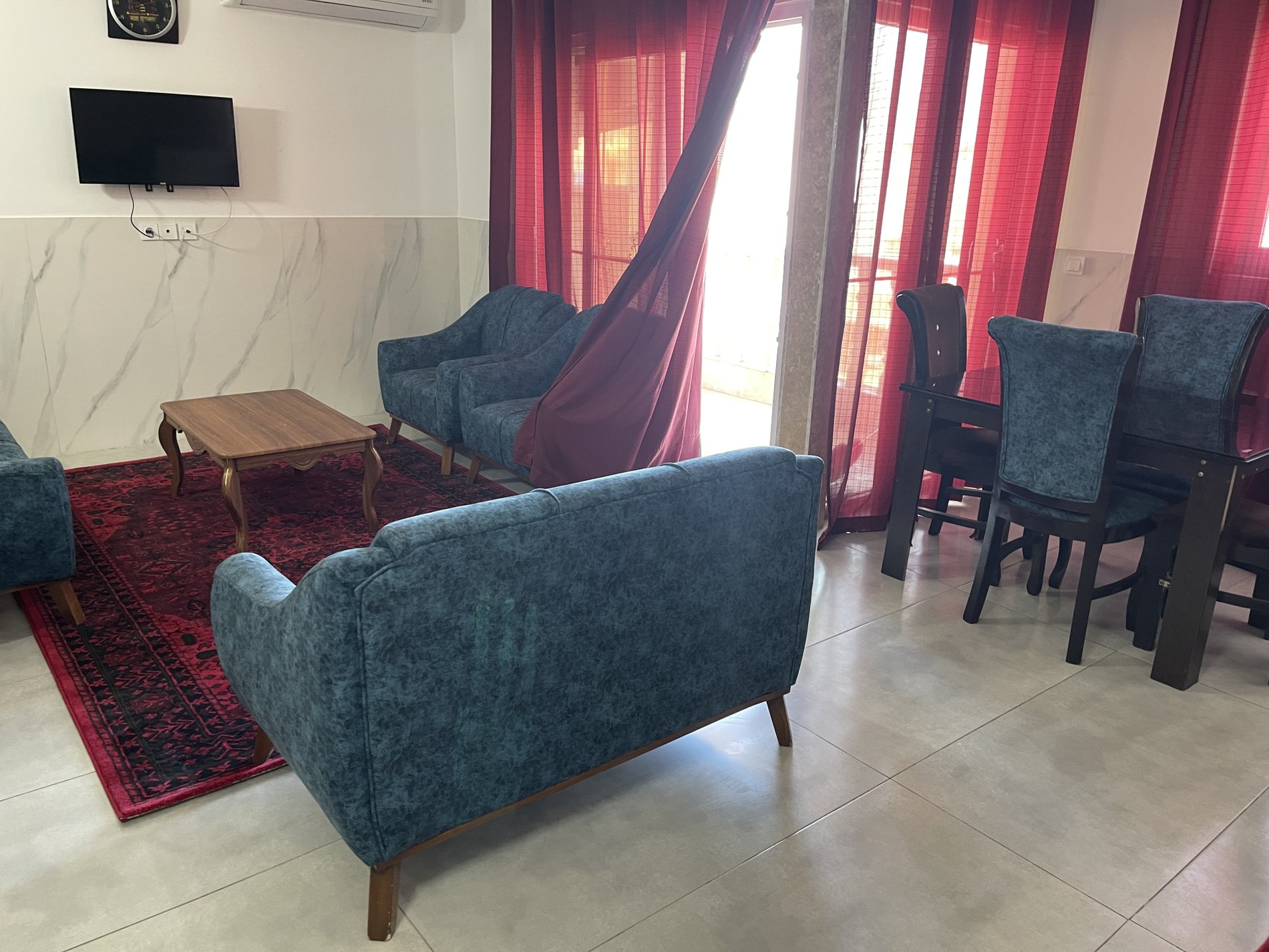 آپارتمان دوخوابه شهر شب 7