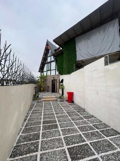 کلبه دوخوابه چوبی استخردار آبگرم پاشا