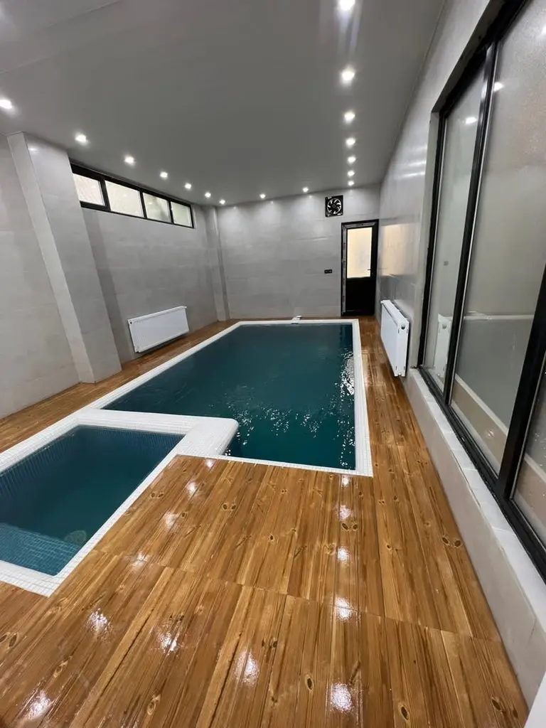 ویلا سه خوابه استخردار آبگرم سپیدار 2 - استخر و جکوزی