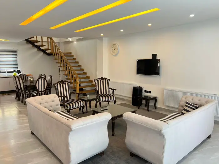 ویلا سه خوابه استخردار آبگرم سپیدار 2 - سالن