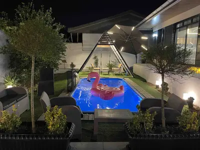 ویلا دوخوابه استخردار آبگرم رجایی 3