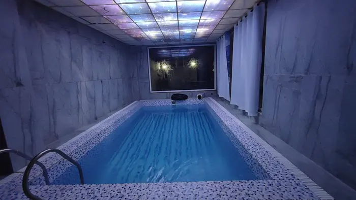 دوخوابه استخردار آبگرم گل رز ۲