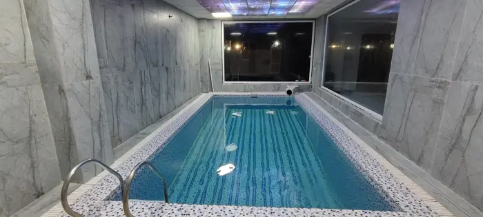 دوخوابه استخردار آبگرم گل رز ۲