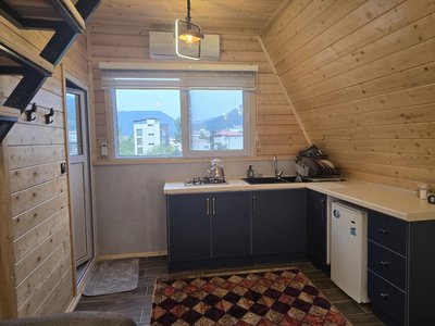 کلبه یک خوابه جکوزی دار پاییز