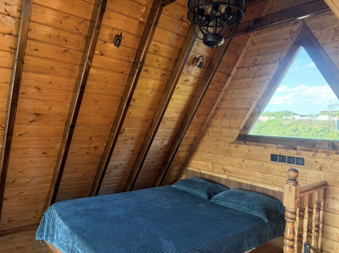 کلبه دوخوابه سوئیسی جنگلی جکوزی دار خطیر