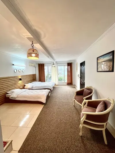 ویلا سه خوابه ساحلی استخردار آبگرم سلامت