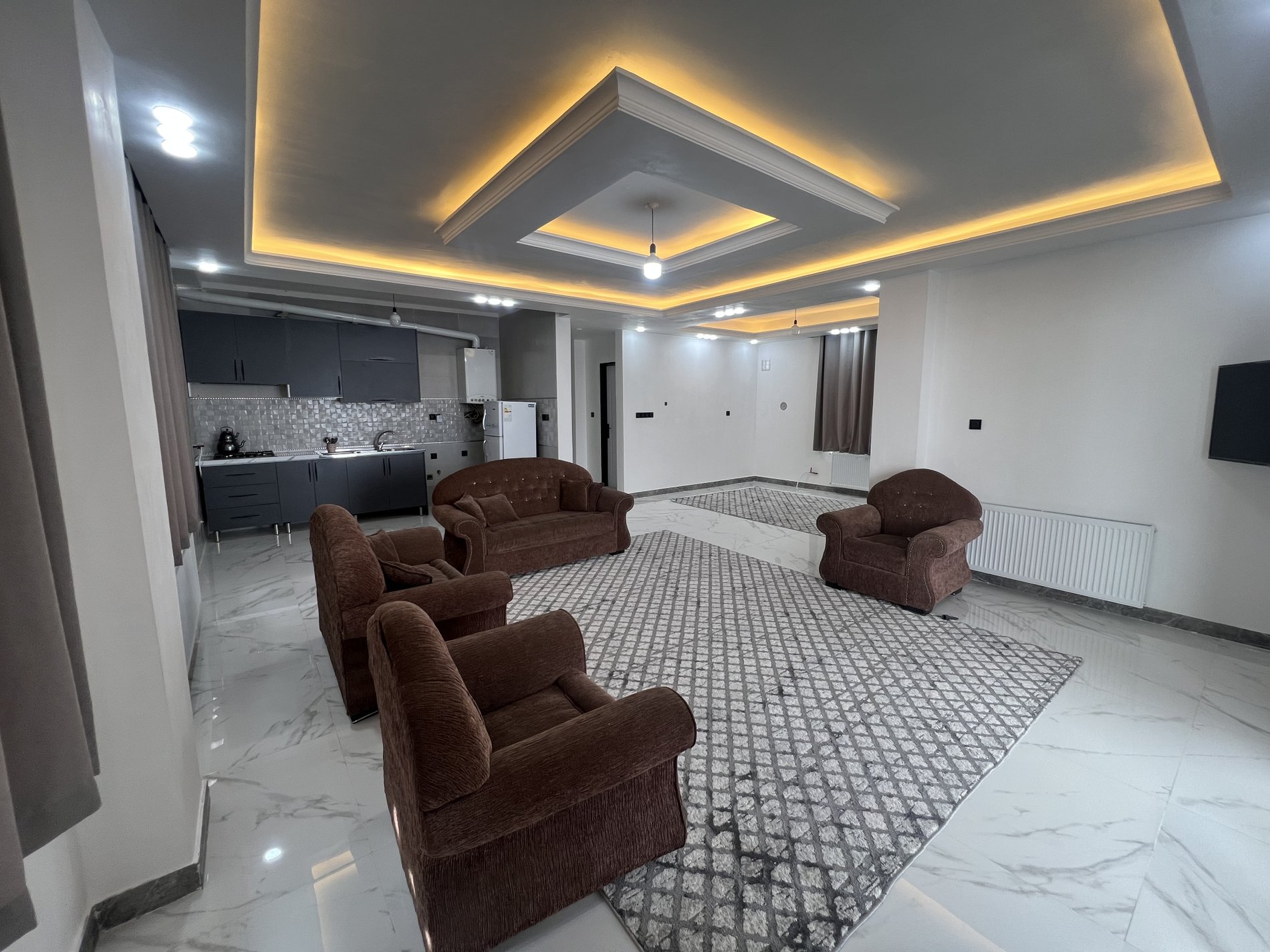 آپارتمان دوخوابه جنگلی دوهزار - واحد 1