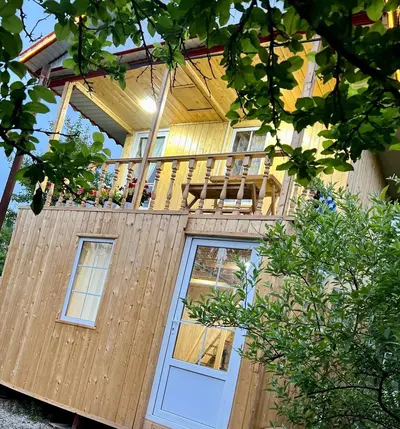 کلبه یک خوابه چوبی علیپور