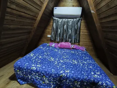 کلبه یک خوابه سوئیسی دوقلوها