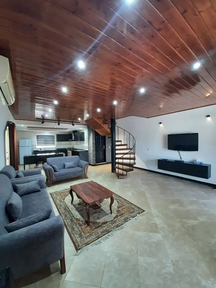 ویلا دوخوابه ساحلی نورا ۲ - پذیرایی