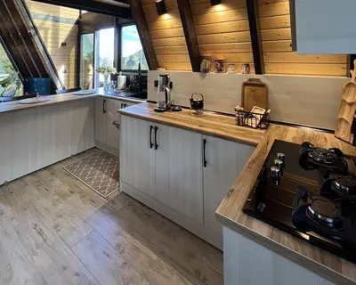 کلبه یک خوابه جنگلی هومان