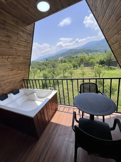 کلبه یک خوابه شَهرِسَر نارنج