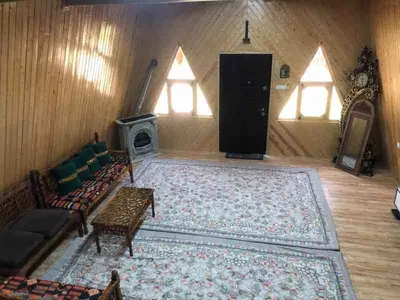 کلبه دوخوابه استخردار آبگرم کاج سبز