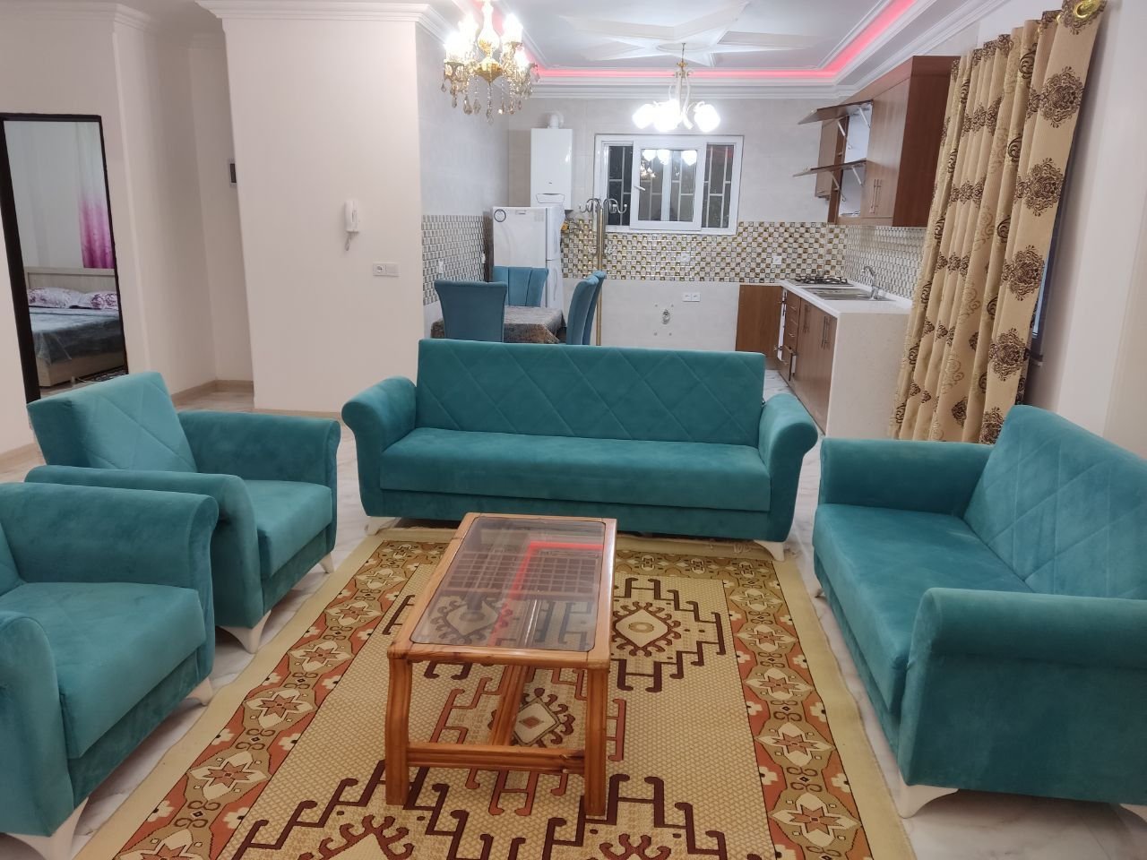 ویلا دوخوابه روستایی سورخانی